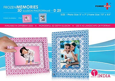 Frozen Memories | 3D Photo Frame (5 X 7)