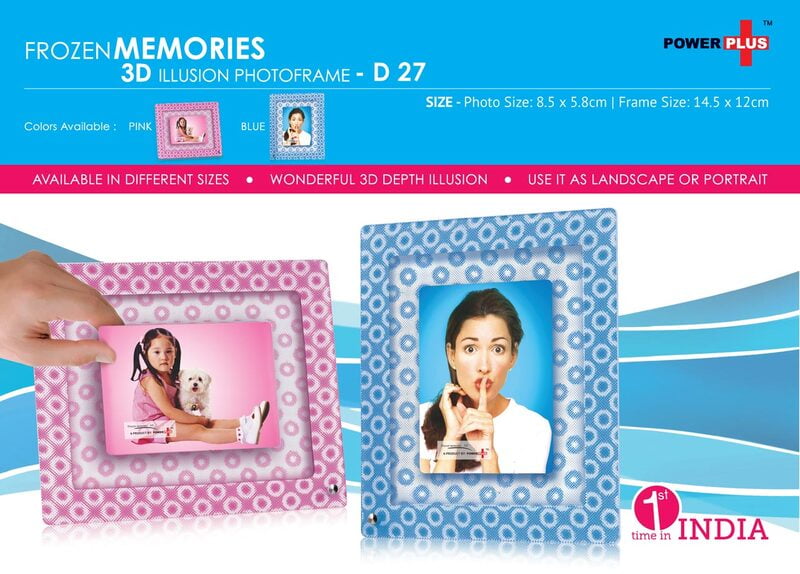 Frozen Memories | 3D Photo Frame (3 X 4) Frozen Memories | 3D Photo Frame (3 X 4)
