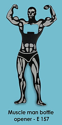 Muscle Man Bottle Opener