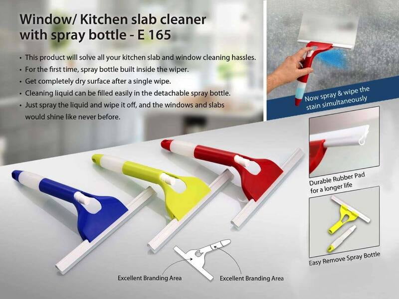 Window/ Kitchen Slab Cleaner With Spray Bottle