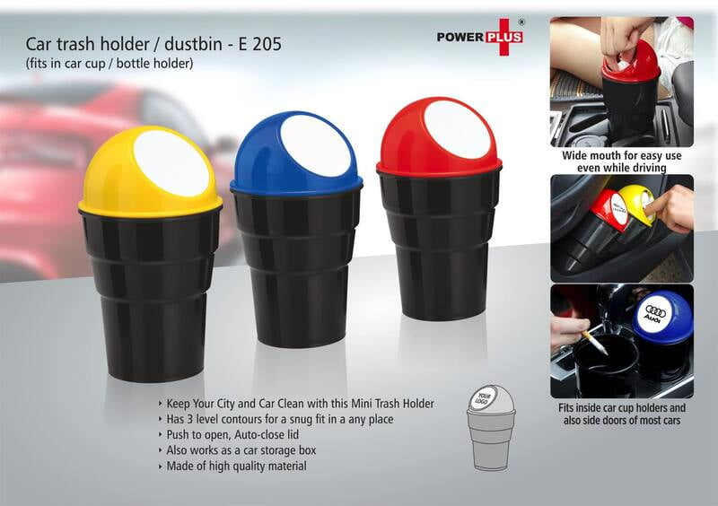 Car Trash Holder / Dustbin (Fits In Car Cup / Bottle Holder) Car Trash Holder / Dustbin (Fits In Car Cup / Bottle Holder)