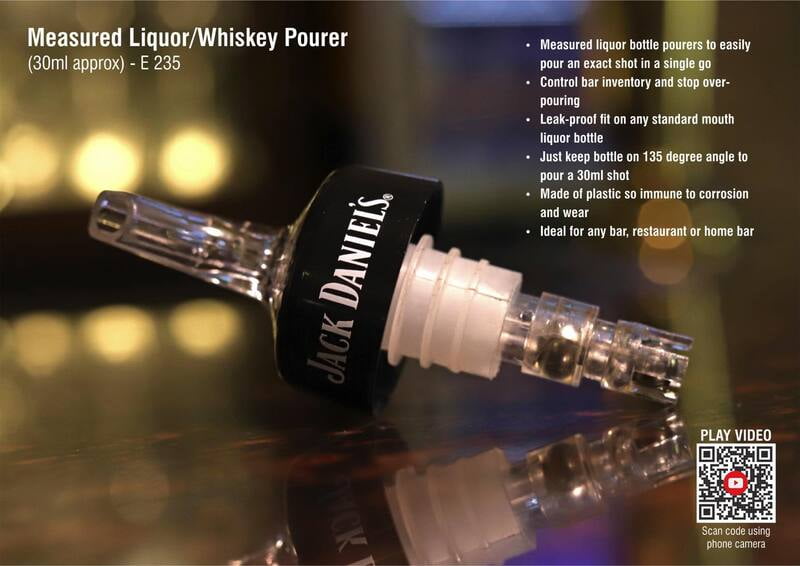 Measured Liquor/Whiskey Pourer (30Ml Approx)