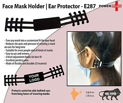 Face Mask Holder | Ear Protector (4 Hook)