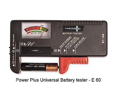 Power Plus Universal Battery Tester