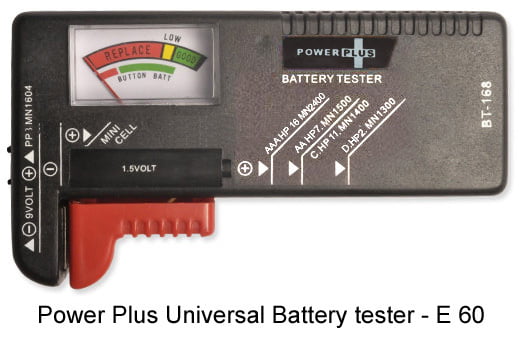 Power Plus Universal Battery Tester